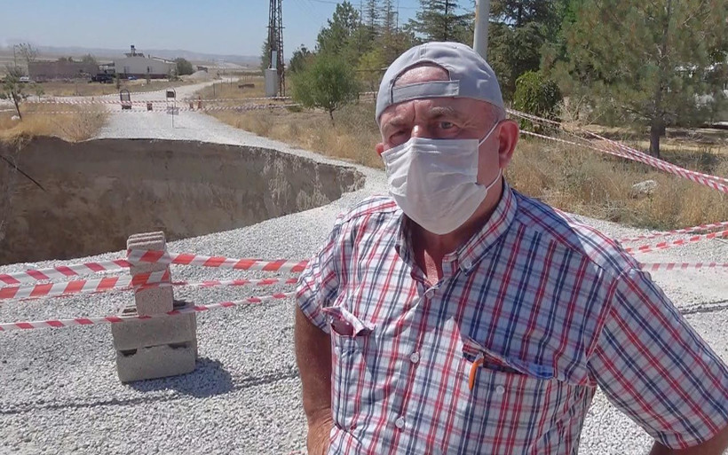 Obruklar evlere yaklaştı mahalleli tedirgin Konya'da böylesi bir ilk - Resim: 2