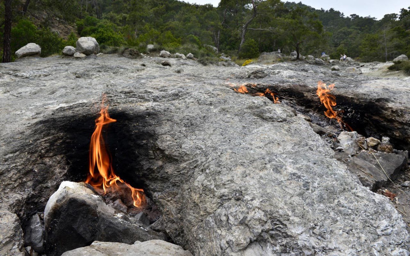 Antalya'da doğa harikası 'Chimaera' 2 bin 500 yıldır aktifliğini sürdürüyor - Resim: 4