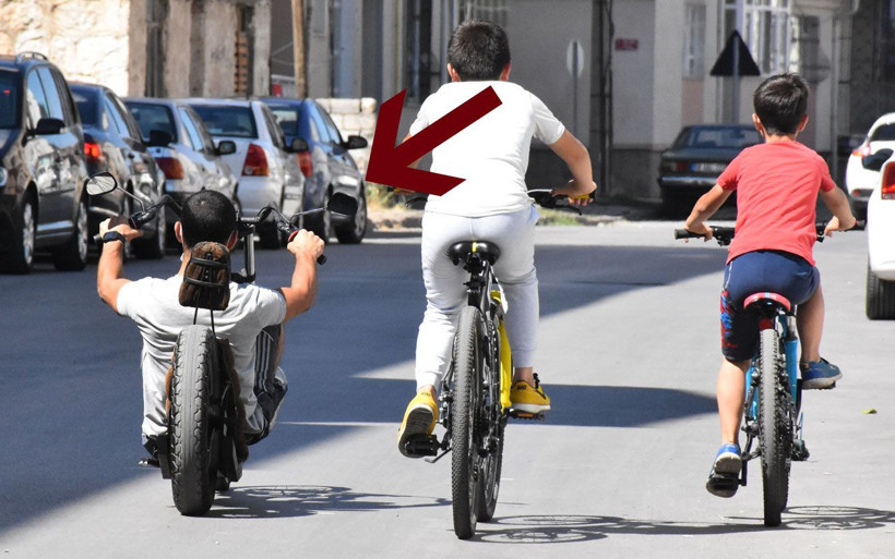 İlk görüşte motosiklet zannediliyor Sivas'ta kendi tasarladığı bisiklet ilgi gördü - Resim: 4