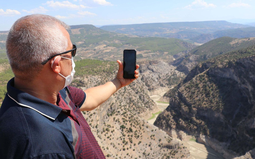 Denizli'de hayal kırıklığı dolu özçekim İnceğiz Kanyonu'nda yeller esiyor - Resim: 3