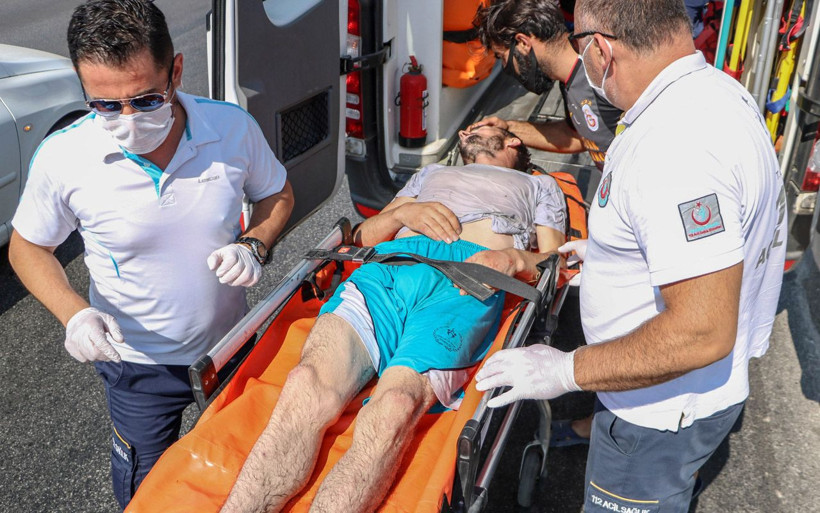 Antalya'da genç adam 900 yıllık köprüde ölümle burun buruna geldi - Resim: 4