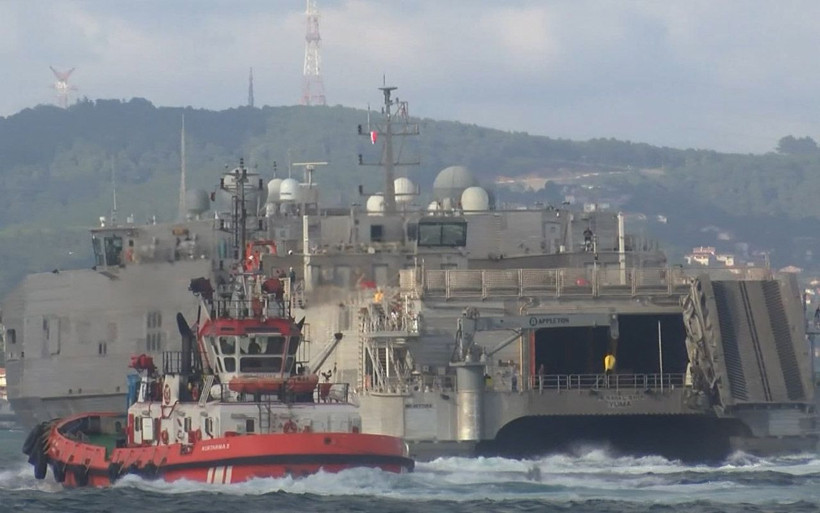 ABD'nin bir donanma gemisi daha Karadeniz sularına geçiş yaptı - Resim: 4