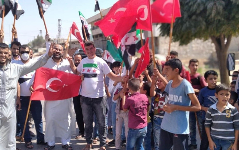 Suriye İdlib'te siviller rejim karşıtı protesto düzenledi - Resim: 4