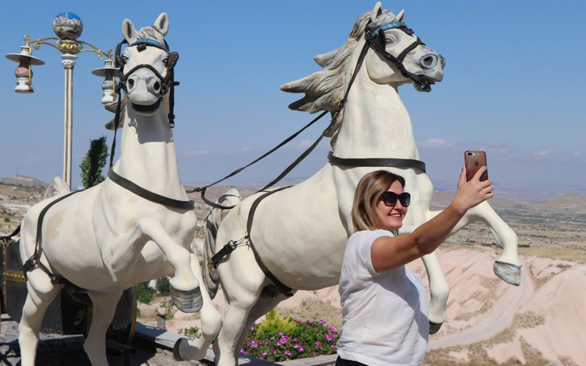 Buraya gelen selfie çekmeden gitmiyor Nevşehir'de ilgi odağı otel - Resim: 1