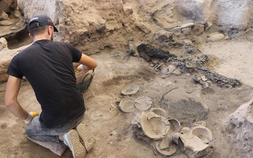 Denizli'de 4 bin yıllık tekstil atölyesi ortaya çıktı zengin bir tüccara ait olduğu söyleniyor - Resim: 1