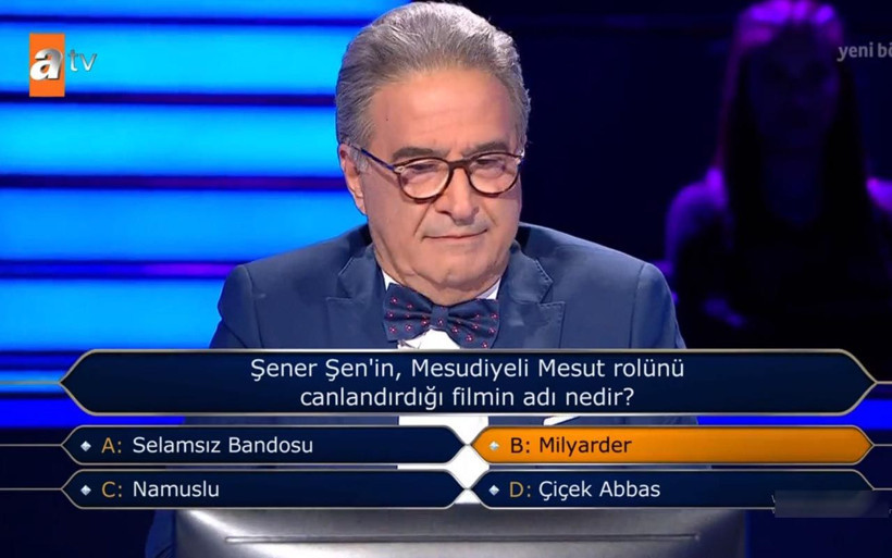 Kim Milyoner Olmak İster’de profesör yoğurdu bilemedi Cem Yılmaz jokeriydi - Resim: 4
