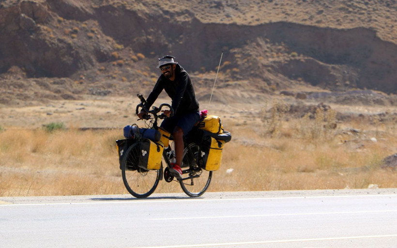 7 bin kilometreyi pedalla aştı Türkiye gezisi yarım kaldı İranlı bisiklet gezginini korona vurdu - Resim: 2
