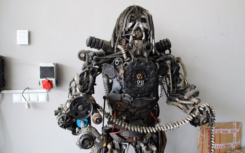 Hurda otomobil parçalarından gitarcı yaptı Düzce'de müşterileri şaşırttı - Resim: 4