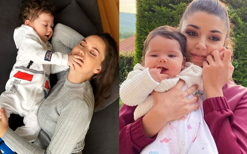 Ünlülerin bebekleri bir pozlarıyla rekor kırıyorlar! İşte Fahriye Evcen Hazal Kaya ve Pelin Akil'in çocukları - Resim: 1