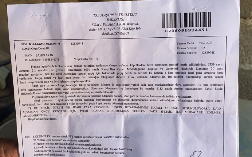 Bursa'da akıllara durgunluk veren olay: 12 yıl önce ölen adama 'kaçak geçiş' cezası - Resim: 4
