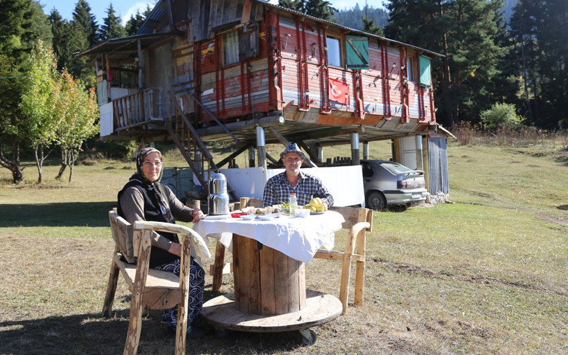 Artvin'de her şeyi kanser hastası eşi için yaptı 'çocuk gibi baktı' - Resim: 4