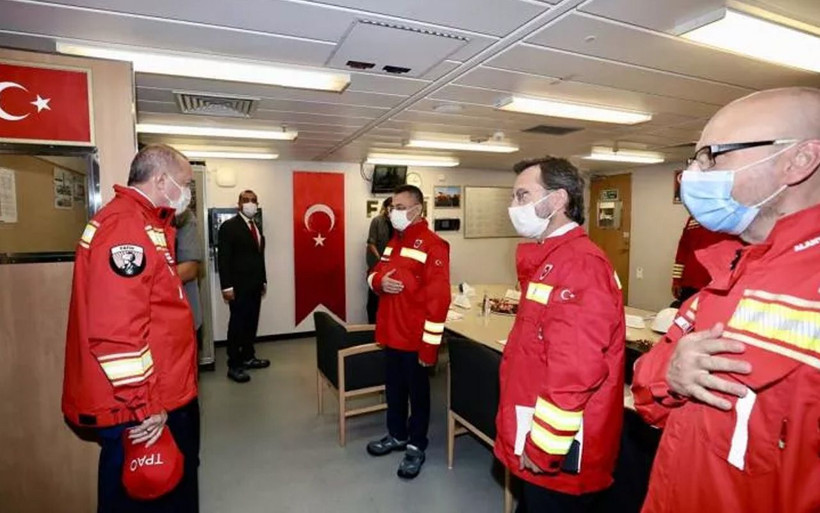 Cumhurbaşkanı Erdoğan yeni rezervi açıklamıştı! Fatih Sondaj Gemisi'nde özel anlar - Resim: 3