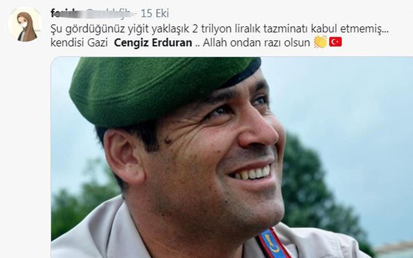 Devletten alacağı milyonluk tazminattan vazgeçen gazi Cengiz Erduman kiracı çıktı - Resim: 4