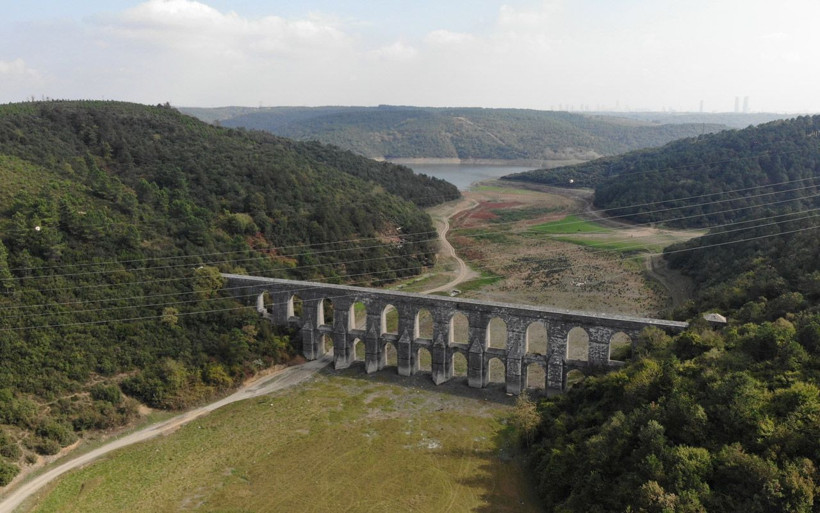 İstanbul'a Alibeyköy Barajı'ndan kötü haber: Bir zamanlar su vardı şimdi hayvan otluyor - Resim: 1