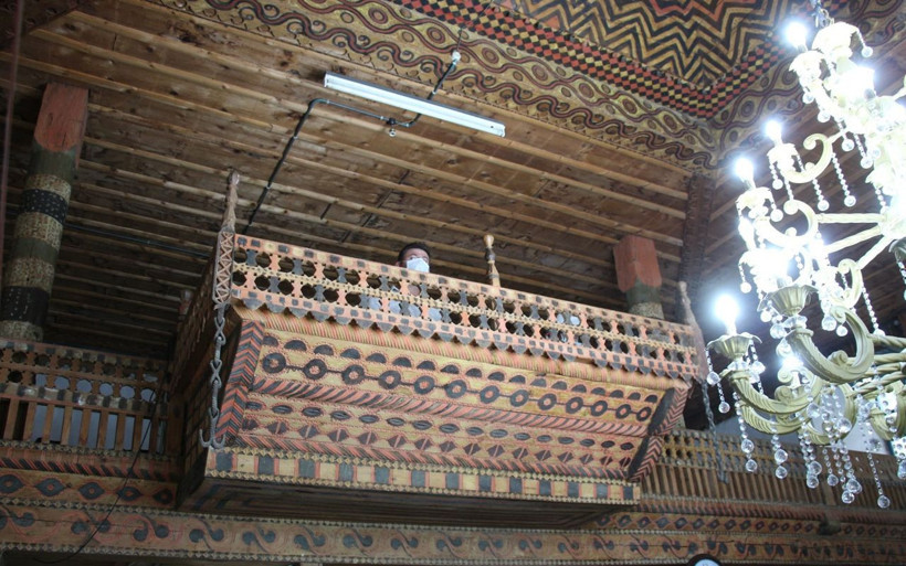 Erzurum'da Osmanlı'dan kalma 400 yıllık 'Tahtalı cami' görenleri etkiliyor - Resim: 1