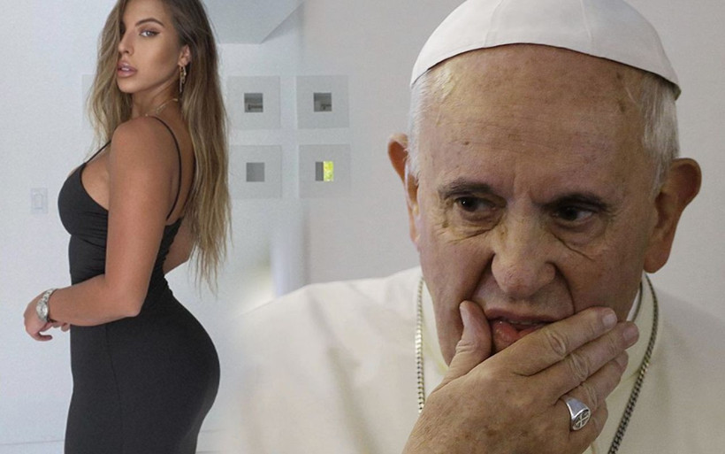 Papa Francis'in Instagram beğenisi olay! Ünlü model Natalia Garibotto tiye aldı - Resim: 2