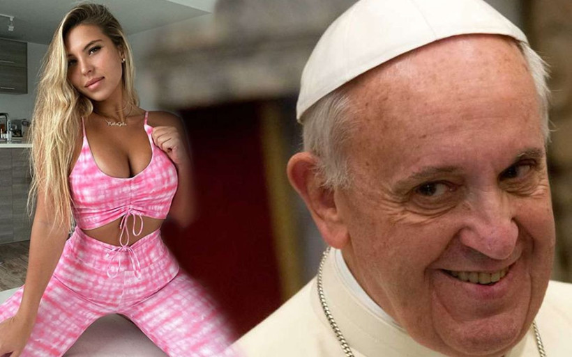 Papa Francis'in Instagram beğenisi olay! Ünlü model Natalia Garibotto tiye aldı - Resim: 1