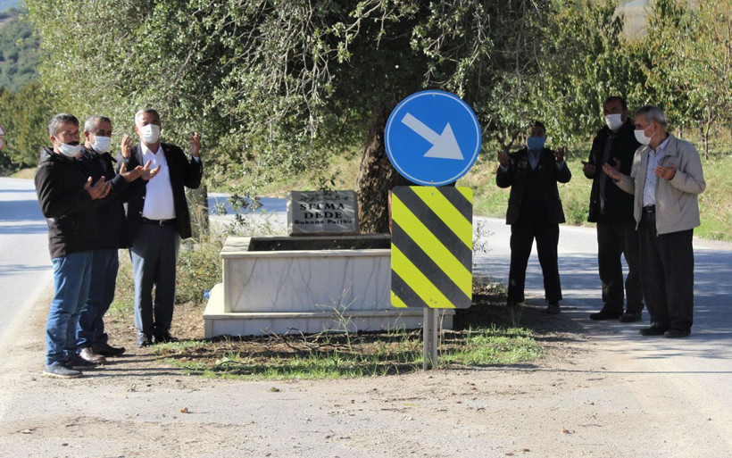 Bursa'da sürücüler durup soruyor! Ana yoldaki mezar köylülere ilginç olaylar yaşattı - Resim: 4