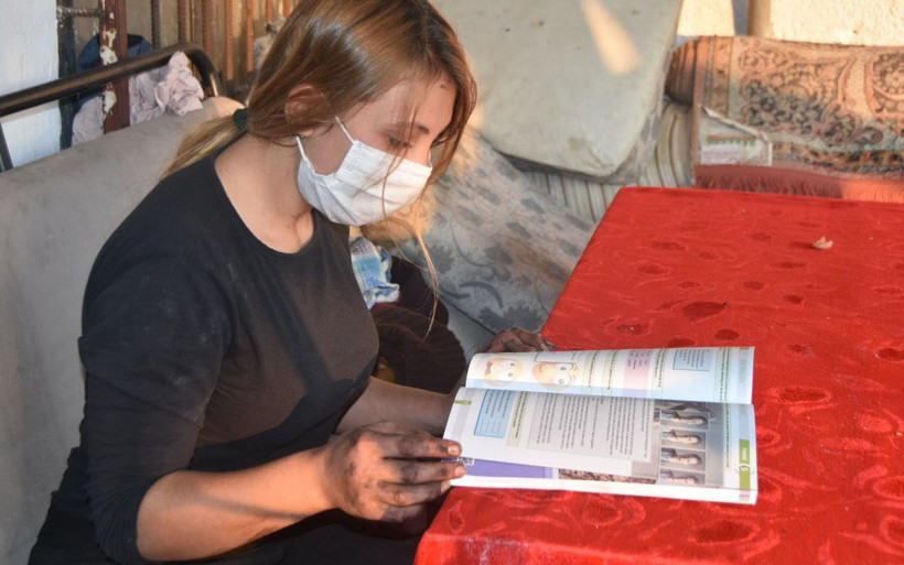 Muğla'da lastik tamir edip balans ayarı yapan lise öğrencisi mühendis olmak istiyor - Resim: 1