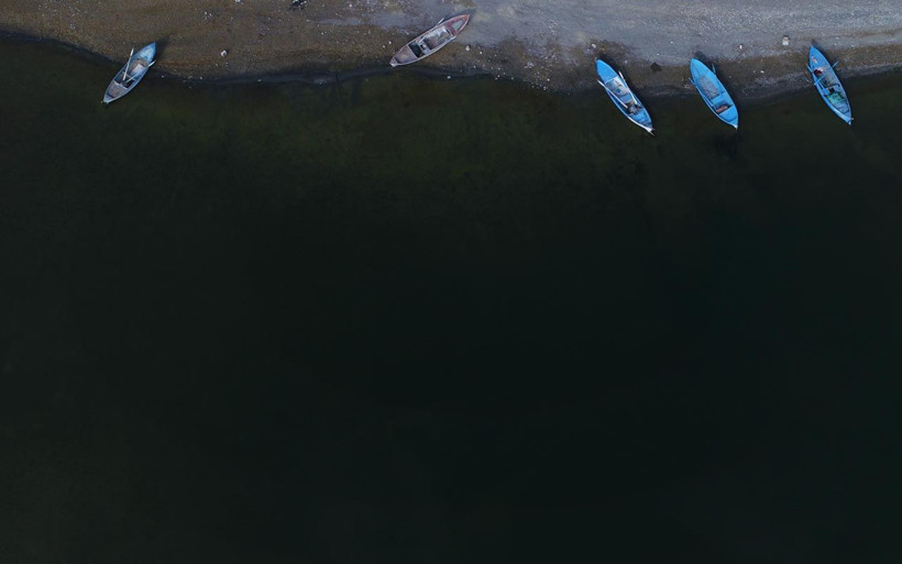 Porsuk Barajı 3 kilometre çekildi 70 yıllık minare tamamen ortaya çıktı! - Resim: 4