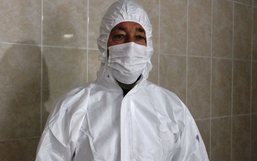 Gassalların zorlu koronavirüs mesaisi cenazelerde bakın nasıl önlem alınıyor - Resim: 2