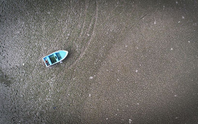 Atatürk tarım arazileri için yaptırmıştı Gölbaşı Barajı kuru haliyle şaşırtıyor - Resim: 4