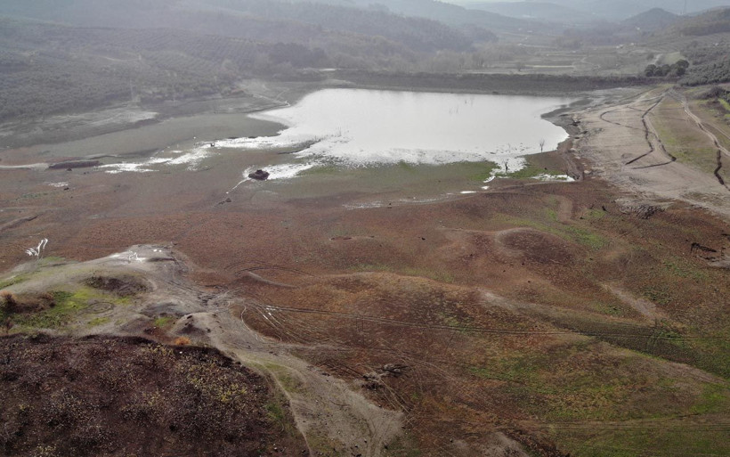 40 yıldır ilk defa yaşandı Bursalı muhtar gördüğü kuraklık görüntüsüne inanamıyor - Resim: 1