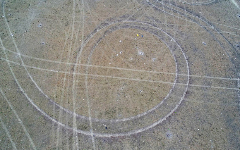 Sazlıdere Barajı’nın doluluk oranı yüzde 5! Sular çekilince ev kalıntıları ortaya çıktı - Resim: 1