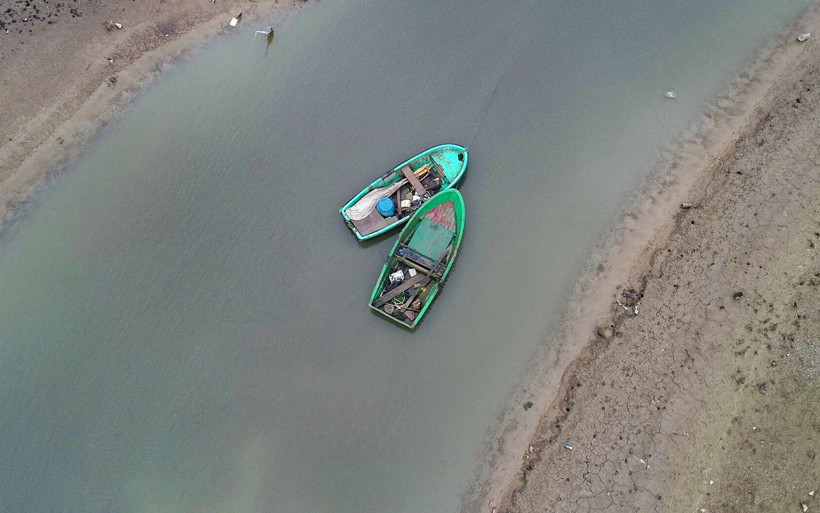 Sazlıdere Barajı’nın doluluk oranı yüzde 5! Sular çekilince ev kalıntıları ortaya çıktı - Resim: 2