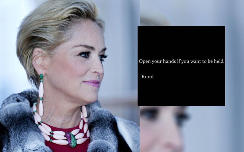 Sharon Stone Instagram hesabında Mevlana'nın sözlerine yer verdi babasını andı - Resim: 4