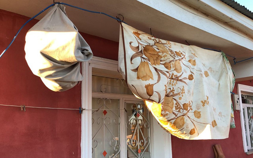 Kesilen kazlar direklerde kurutuluyor Kars'ta paraya para demiyorlar - Resim: 2