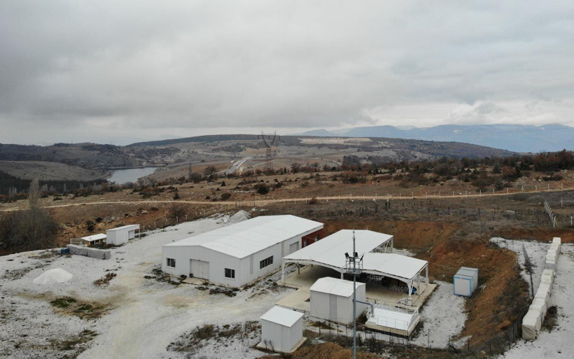 46 milyar liralık altın rezervinin bulunduğu Bilecik'teki maden sahası böyle görüntülendi - Resim: 1