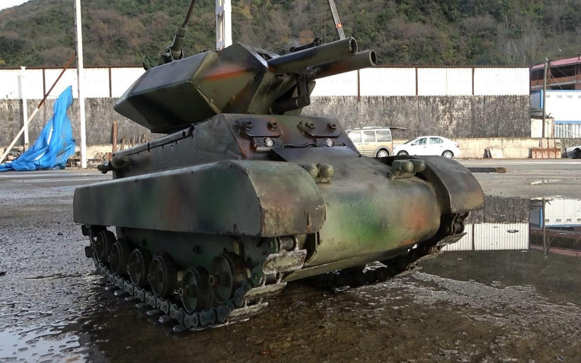Trabzonlu usta hurda parçalarıyla tank üretti! Ateşleme sistemi bile kurmuş - Resim: 1
