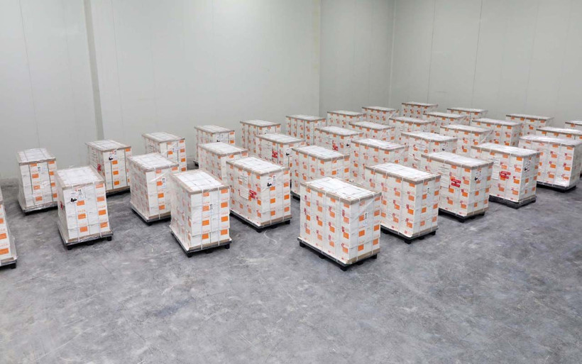 Türkiye'de uygulanacak 3 milyon Çin aşısı depoya girdi! İşte o depodan ilk görüntüler - Resim: 1