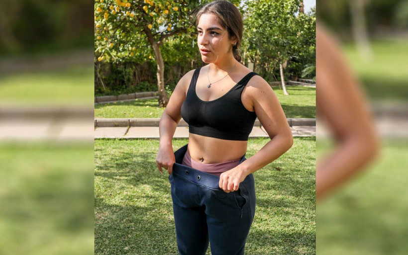 Antalya'da 'bu halinle mi' denilen genç kız manken olacak! 6 ayda 52 kilo verdi - Resim: 1