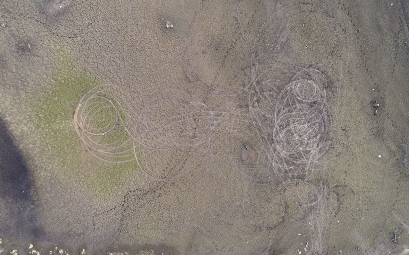 Bursa'nın Nilüfer Barajı kurudu! Su seviyesi yüzde 5'e düştü tarihi köprü ortaya çıktı - Resim: 4