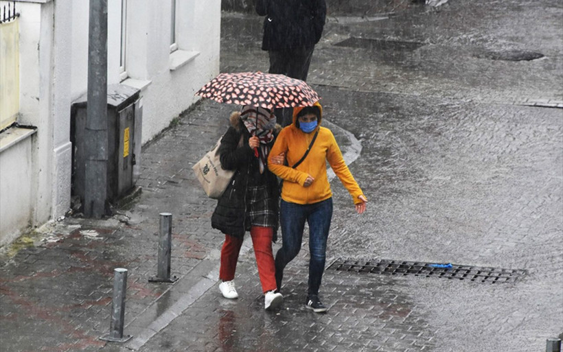 Harita beyaza büründü! İstanbul'a Cuma ve Cumartesi kar geliyor - Resim: 2