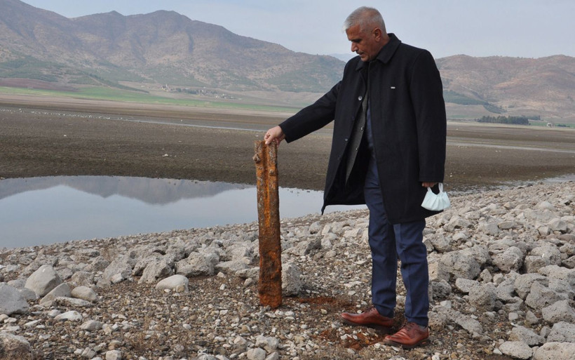 Gaziantep'e Abdülhamit yaptırmıştı! Sular çekilince 27 yıl sonra ilk kez kendini gösterdi - Resim: 4