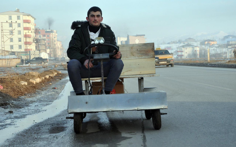 Hakkari'de herkes çöp diye atıyordu! Kardeşlerin 'elektrikli araç' başarısı - Resim: 4