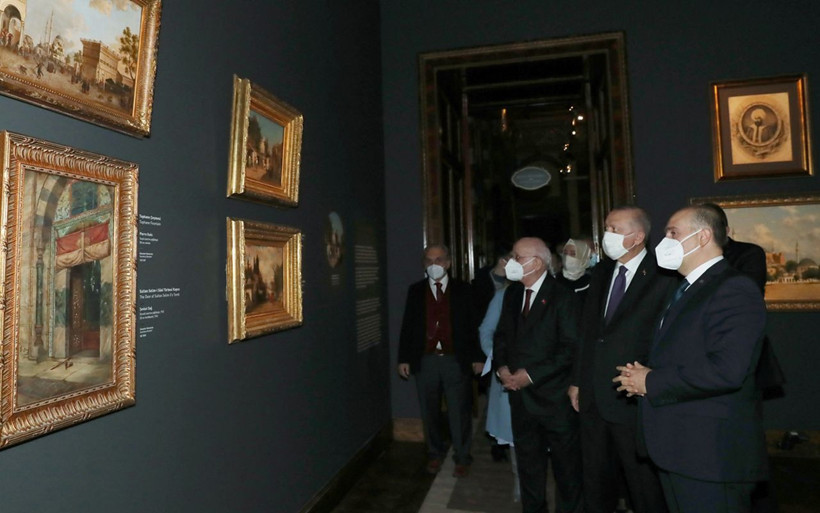 Cumhurbaşkanı Erdoğan, Resim Heykel Müzesi'nin açılışını gerçekleştirdi - Resim: 2