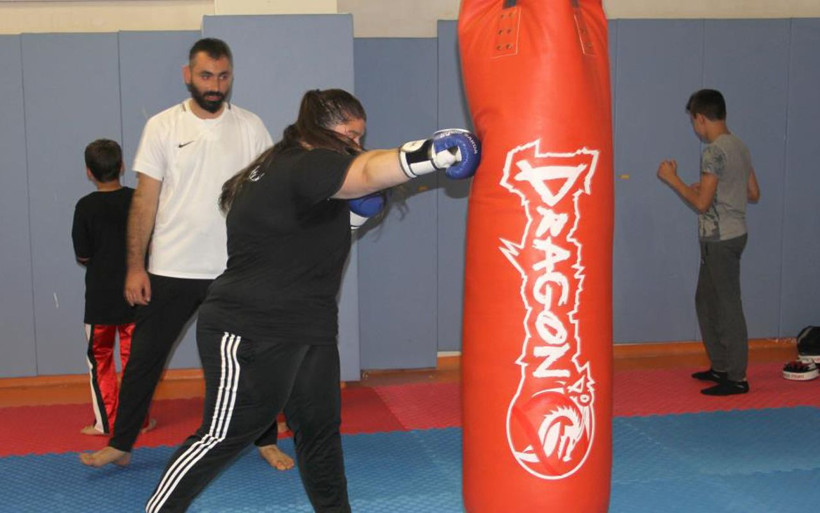 Kastamonu'da kiloları dalga konusu oldu zayıflamak için başladı Türkiye şampiyonu oldu - Resim: 1