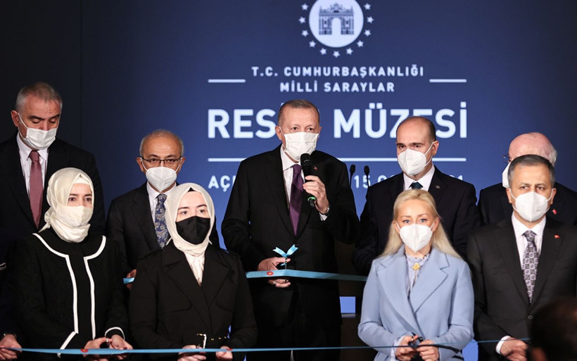 Cumhurbaşkanı Erdoğan, Resim Heykel Müzesi'nin açılışını gerçekleştirdi - Resim: 1