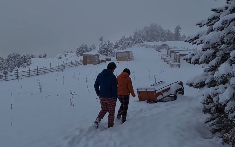 Bursa'da şehir hayatından sıkılan çift ormanda tek odalı barakada yaşamaya başladı - Resim: 3