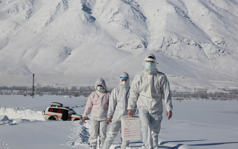 Koronayla savaşa kar da eklendi! Kahramanlar -15 derecede karla kaplı yollarda... - Resim: 4