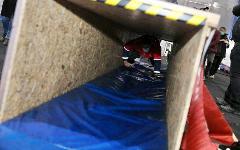 İstanbul'a 250 yeni itfaiyeci! Adaylar sınavda zorlu parkurlarla mücadele etti - Resim: 4