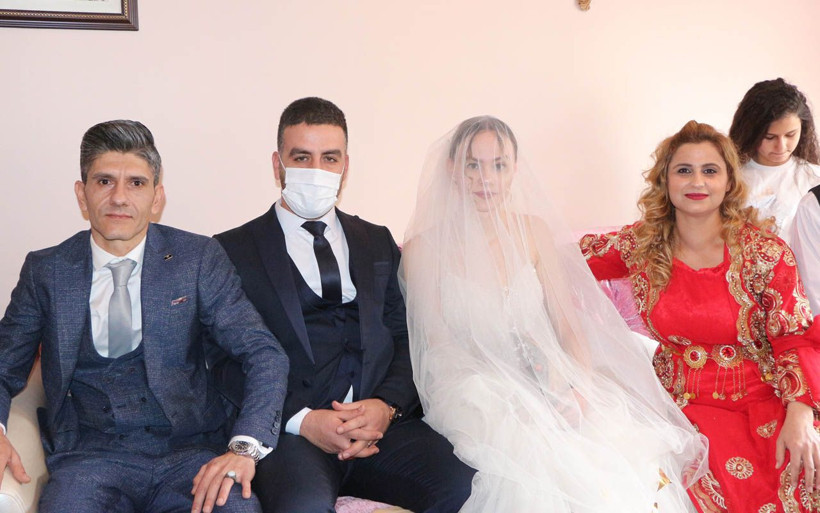 Rusya'dan Şırnak'a gelin geldi! Gelin arabasındaki yazı görenleri şaşırttı - Resim: 3