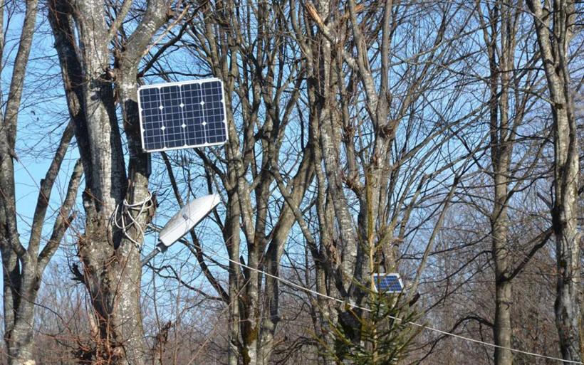 Ordu'da ilk başta ağaçların üzerine monte etti! 15 yıldır elektriğe para vermiyor - Resim: 1