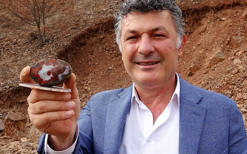 Tokat'ta gerçeği mühendis farketti! Dolgu çok değerli bir taş çıktı - Resim: 1