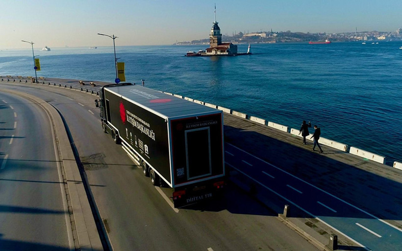 İlk durak Edirne! Cumhurbaşkanlığı İletişim Başkanlığının "Dijital TIR"ı Türkiye'yi dolaşacak - Resim: 1