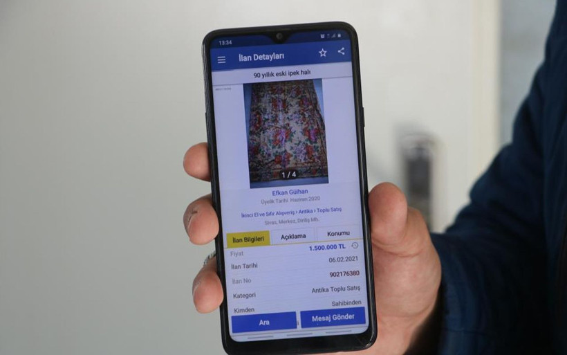 Sivas'ta bu halı servet değerinde! Atalarından kaldı 1.5 milyon lira istedi - Resim: 4